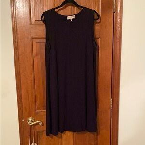 Ladies Philosophy Black Sleeveless Midi Dress Size 1XL